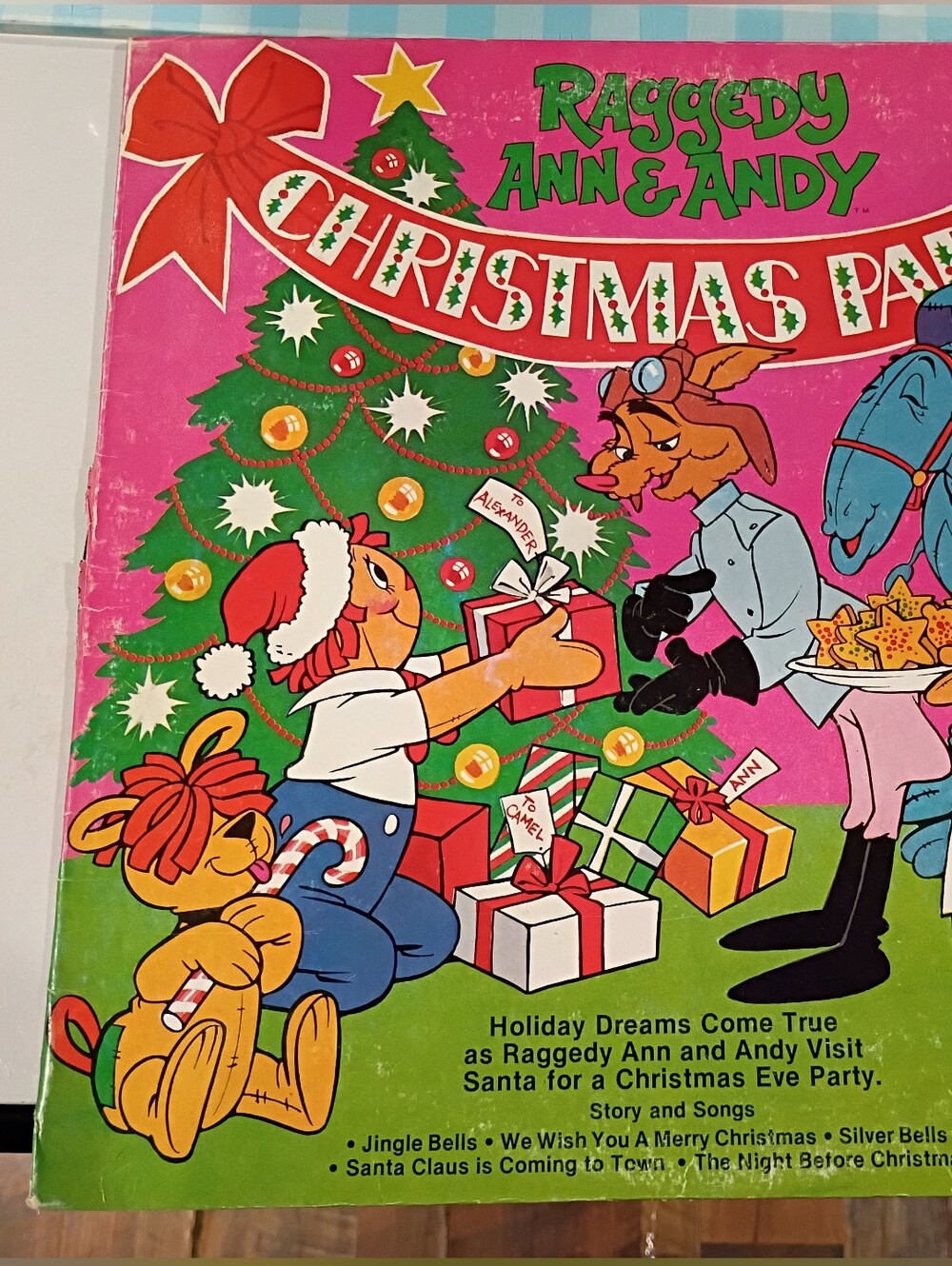 Raggedy Ann & Andy Christmas Vinyl Record